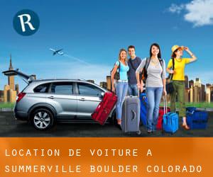 location de voiture à Summerville (Boulder, Colorado)